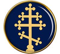 Russe Orthodoxe Croix Broche Badge