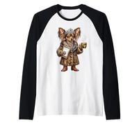 Russe Russkiy Toy Terrier Chienne en Tant qu'épouse oligarque Manche Raglan