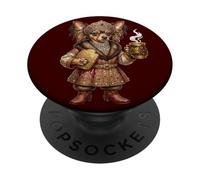 Russe Russkiy Toy Terrier Chienne en Tant qu'épouse oligarque PopSockets PopGrip Adhésif