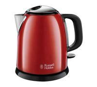 Russel Hobbs 24992-70 Bouilloire Compacte Colours Plus Capacite 1 L Filtre Anti-calcaire Amovible Lavable - Rouge Russell Hobbs