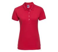 Russell 566F Femmes Coton Extensible Polo Manches Courtes XS - XXL