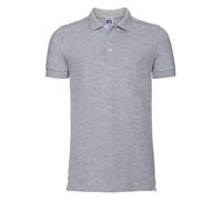 Russell 566M Polo 95% Coton/5% Lycra Stretch Slim Fit Chemise À Manches Courtes