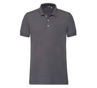 Russell 566M Polo 95% Coton/5% Lycra Stretch Slim Fit Chemise À Manches Courtes