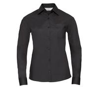 Russell 934F Femmes Manches Longues Entretien Facile Popeline Chemisier