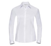 Russell 962F Femmes Bleu ou Blanc Manches Longues à Chevrons Chemisier