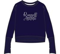 Russell Athletic A21071-NA-190 Scripted-Sweatshirt Sweatshirt Femme Navy Taille S