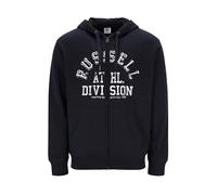 Russell Athletic A30272-IO-099 Case-Zip Through Hoody Sweatshirt Homme Black Taille XS