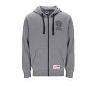 Russell Athletic A30402-CJ-090 ATH-Zip Through Hoody Sweatshirt Homme Collegiate Grey Marl Taille L
