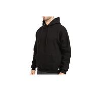 Russell Athletic Dri-Power Fleece Hoodies, Moisture Wicking, Cotton Blend, Relaxed Fit, Sizes S-4x Sweat à Capuche Polaire pour Homme, Pull Noir, XL