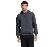 Russell Athletic Dri-Power Sweat à Capuche en Polaire, évacuation de l'humidité, mélange de Coton, Coupe décontractée, Tailles S-4X Homme, Noir chiné, XL