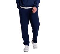 Russell Athletic Dri Power Fleece Open Bottom Sweatpants with Pockets, Relaxed Fit, Moisture Wicking Pantalon de survêtement, Bleu Marine, XXL Homme