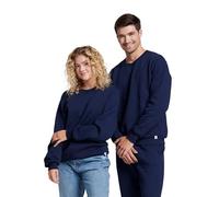 Russell Athletic Dri-Power Fleece Sweatshirts, Moisture Wicking, Cotton Blend, Relaxed Fit, Sizes S-4x Maillot de survêtement, Bleu Marine, M Homme