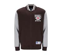 Russell Athletic E36352-SN-562 TY-FLEECE BOMBER JACKET Jacket Homme SEAL BROWN Taille M