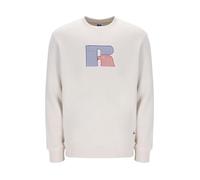 Russell Athletic Homme Benjamin3-crew Sweatshirt Tunique d'allaitement, White Sand, L EU