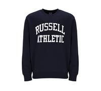 Russell Athletic Homme Iconic2-crewneck Sweatshirt Tunique d'allaitement, Bleu Marine, S EU