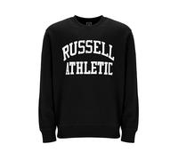Russell Athletic Homme Iconic2-crewneck Sweatshirt Tunique d'allaitement, Noir, L EU