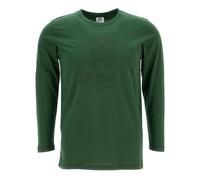 Russell Athletic L/S Crewneck T-Shirt À Manches Courtes, Dark Green, 176 cm