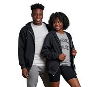 Russell Athletic Men's Dri Power Full Zip Fleece Hoodie, Black, X-Large