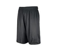 Russell Athletic Men's Mesh Shorts (No Pockets), Black, Large