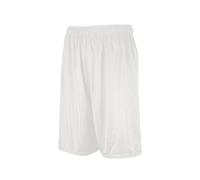 Russell Athletic Men's Mesh Shorts (No Pockets), White, Medium