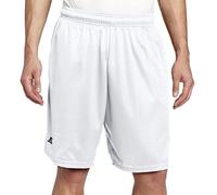 Russell Athletic Short avec Poche en Maille Court, Blanc, M Homme