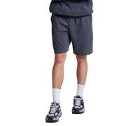 Russell Athletic Short de Sport avec Poche pour Homme, Noir chiné, L