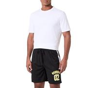Russell Athletic Short Levi Regular Fit avec élastique à la Taille et Poches latérales