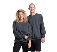 Russell Athletic Sweatshirt en Polaire Dri-Power pour Homme, évacuation de l'humidité, mélange de Coton, Coupe décontractée, Tailles S à 4XL, Noir chiné, Large