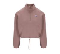 Russell Athletic ZARE-Cropped Half Zip Sweatshi Sweat-Shirt