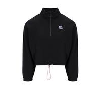 Russell Athletic ZARE-Cropped Half Zip Sweatshi Sweat-Shirt