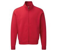 Russell Authentic - Gilet zippé - Homme (L) (Rouge)