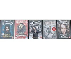 RUSSELL BRAND STAND-UP LIVE COMEDY COLLECTION 5 DVD's: live / doing life / the world according to / in new york city / messiah complex