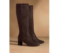 Russell & Bromley Russell & Bromley Brown Upton Tall Block Heel Knee High Boots