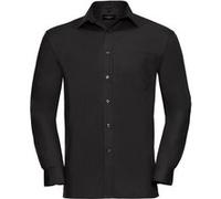 Russell - Chemise de travail à manches longues 100% coton - Homme (XL) (Noir) - UTBC2735 Noir G