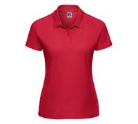 Russell Chemise Polo Classique À Manches Courtes En Poly/Coton 539F Pour Femmes