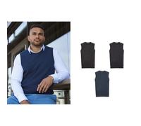 Russell Collection chandail tricoté sans manches r-716m-0 pour homme v-col - por