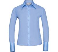 Russell Collection - Chemise "Ultimate" Manches Longues pour Femme PC6526 (48 FR) (Ciel serein)