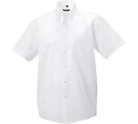 Russell Collection - Chemise "Ultimate" pour homme à manches courtes PC6440 (38,5cm) (Blanc)