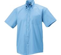 Russell Collection - Chemise "Ultimate" pour homme à manches courtes PC6440 (43,5cm) (Ciel serein)