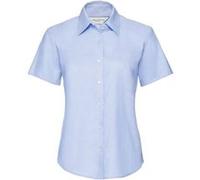 Russell Collection - Chemisier à manches courtes - Femme (S) (Bleu clair) - UTBC1024 Bleu Clair G