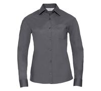 Russell Collection - Chemisier à manches longues - Femme (XS-4XL) 3 (BC1026)