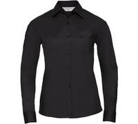 Russell Collection - Chemisier - Femmes (XL) (Noir) - UTBC1026 Noir G