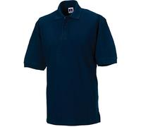 Russell Collection - Polo - Manches courtes - Homme - Bleu - Blue - French Navy - Taille XXXL
