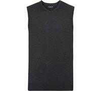 Russell Collection - Pull sans manches - Homme (2XL) (Gris foncé) - UTBC1014 Gris Foncé