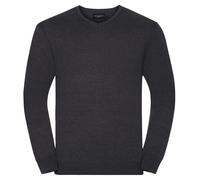 Russell Collection - Pullover à col en V - Homme (XS-4XL) 2 couleurs (BC1012)