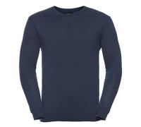 Russell Collection - Pullover à col en V - Homme (XS-4XL) 2 couleurs (BC1012)