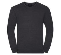 Russell Collection - Pullover à col en V - Homme (XS-4XL) 2 couleurs (BC1012)