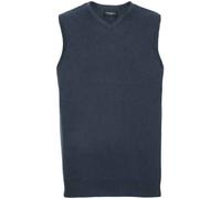 Russell Collection - Sweatshirt col V pour homme sans manches RW9248 (XXL) (Bleu foncé)
