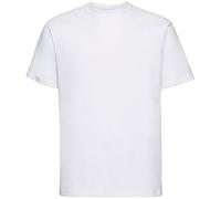 Russell Collection - T-shirt - - Manches courtes Homme - Blanc - White - White - moyen
