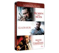Robin des Bois / Gladiator / Master and Commander – Russell Crowe – SteelBook Éd. Collector